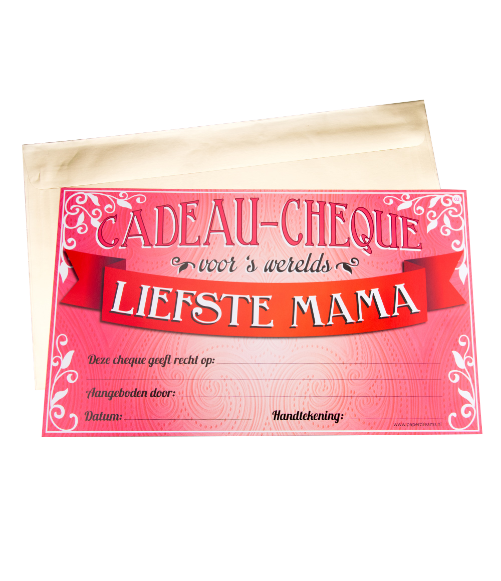Cadeau Cheque Mama