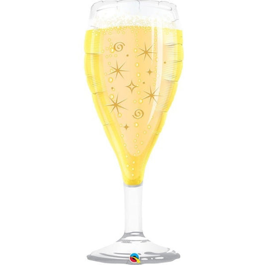 Folieballon Champagneglas