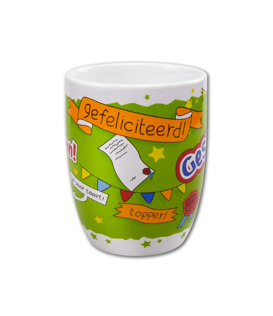 Mok Geslaagd goed gedaan