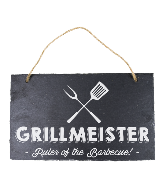 Leisteen bordje Grillmeister