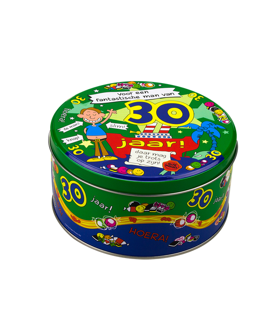 Snoeptrommel 30 jaar man