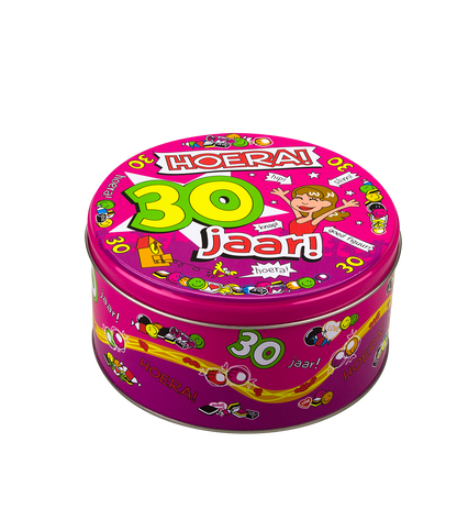 Snoeptrommel 30 jaar vrouw