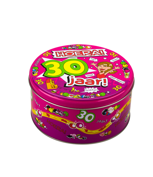 Snoeptrommel 30 jaar vrouw