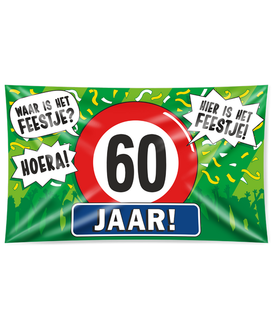 Gevelvlag 60 jaar XXL