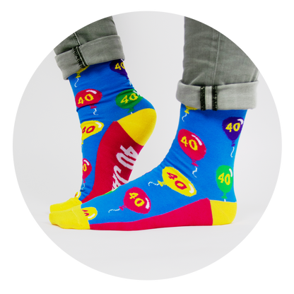 Funny Socks 40 jaar