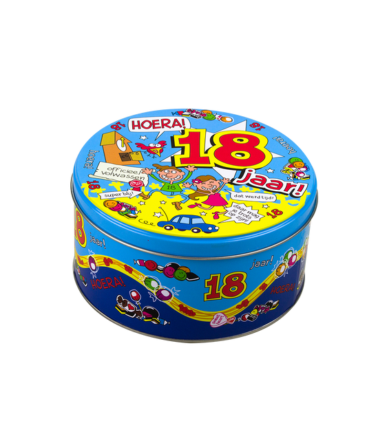 Snoeptrommel 18 jaar