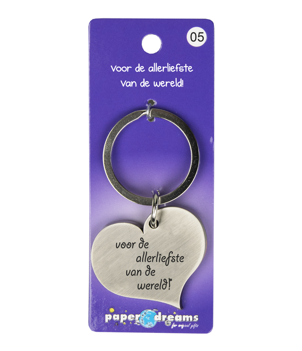Hart sleutelhanger Allerliefste