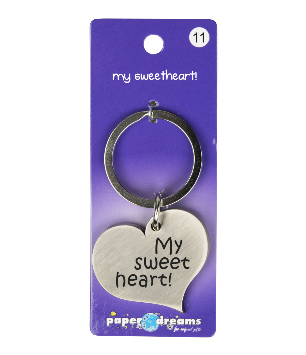 Hart sleutelhanger My Sweet heart