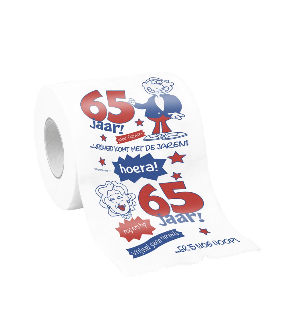 Toiletpapier 65 jaar
