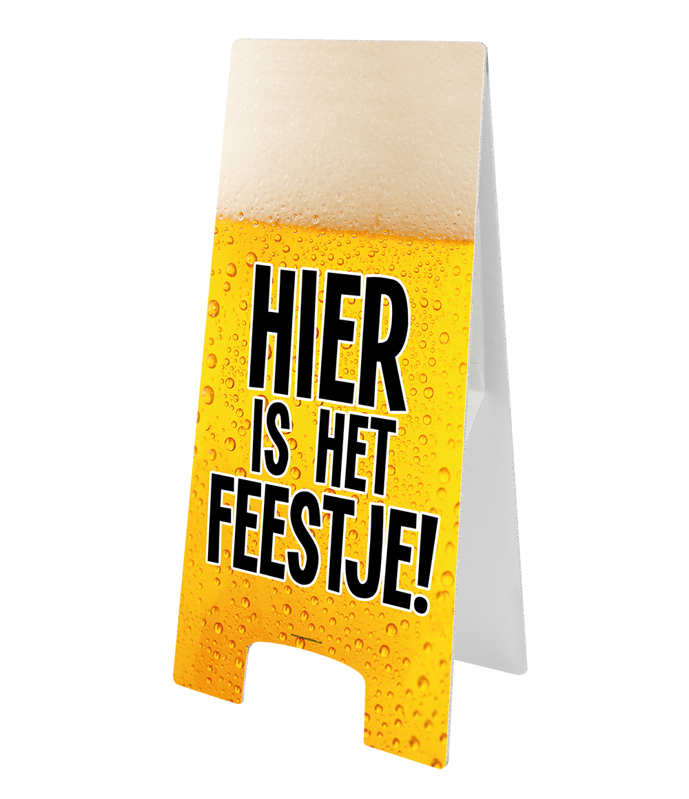 Warning Sign Feestje