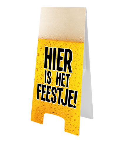 Warning Sign Feestje