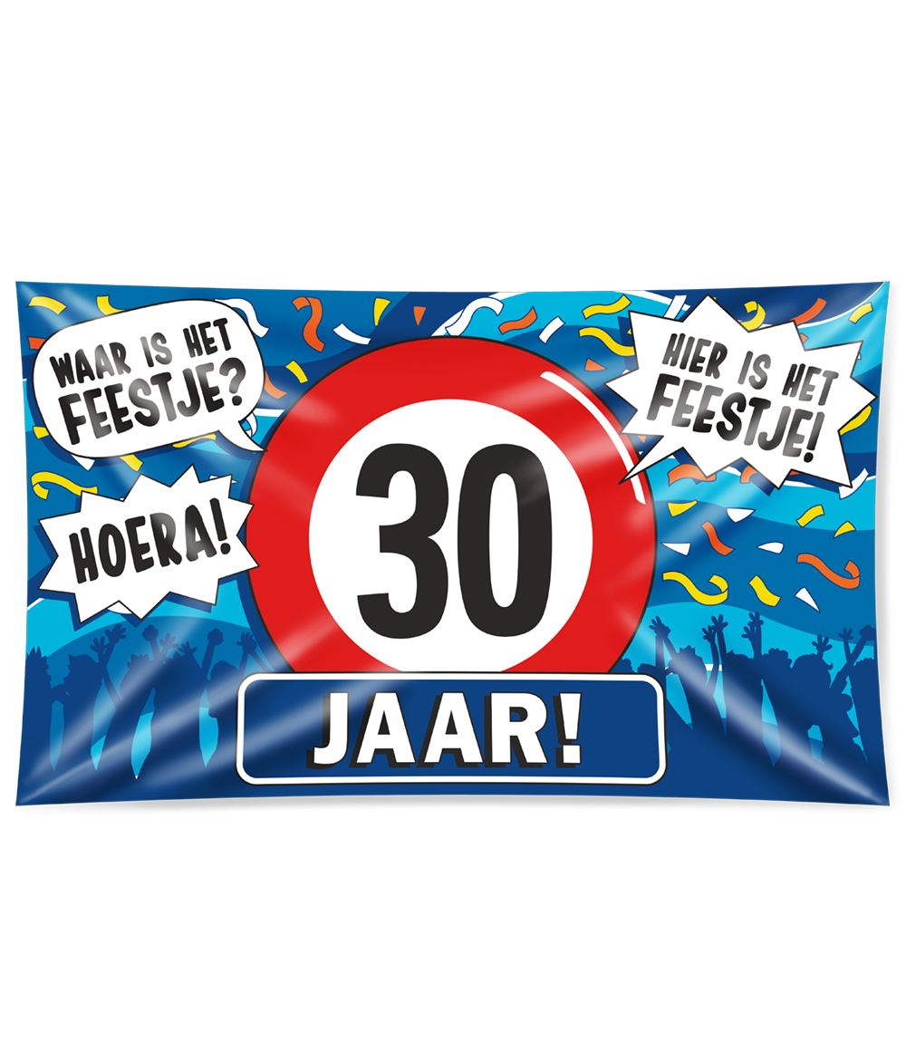 Gevelvlag 30 jaar XXL