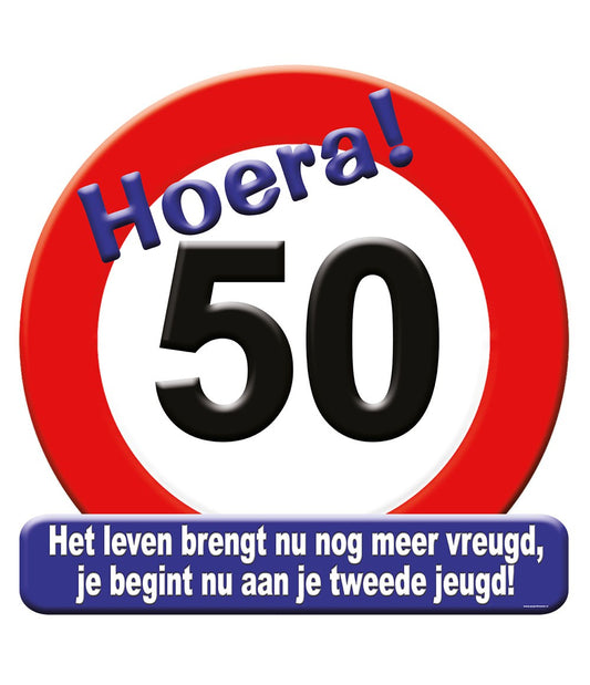 Huldeschild 50 jaar