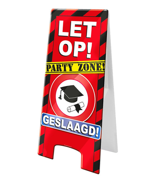 Warning Sign Geslaagd