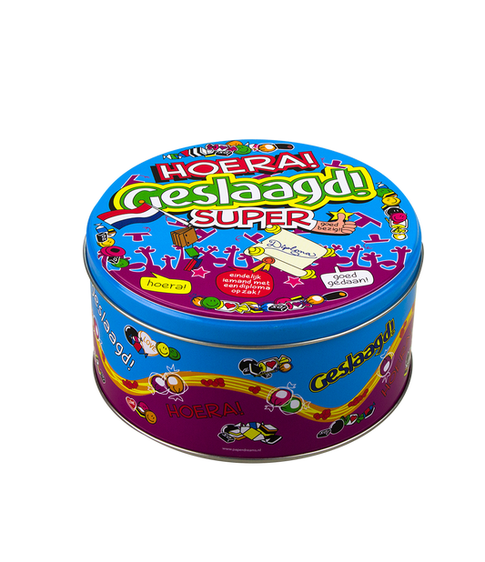Snoeptrommel Geslaagd