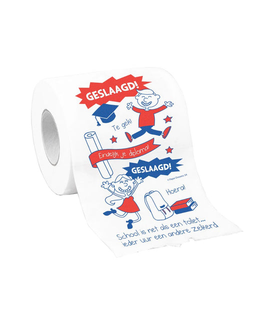 Toiletpapier Geslaagd