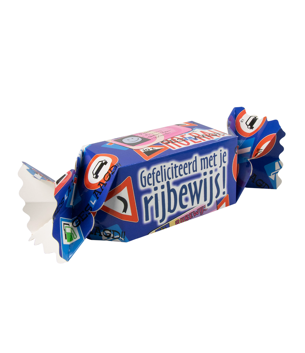 Snoepverpakking Rijbewijs