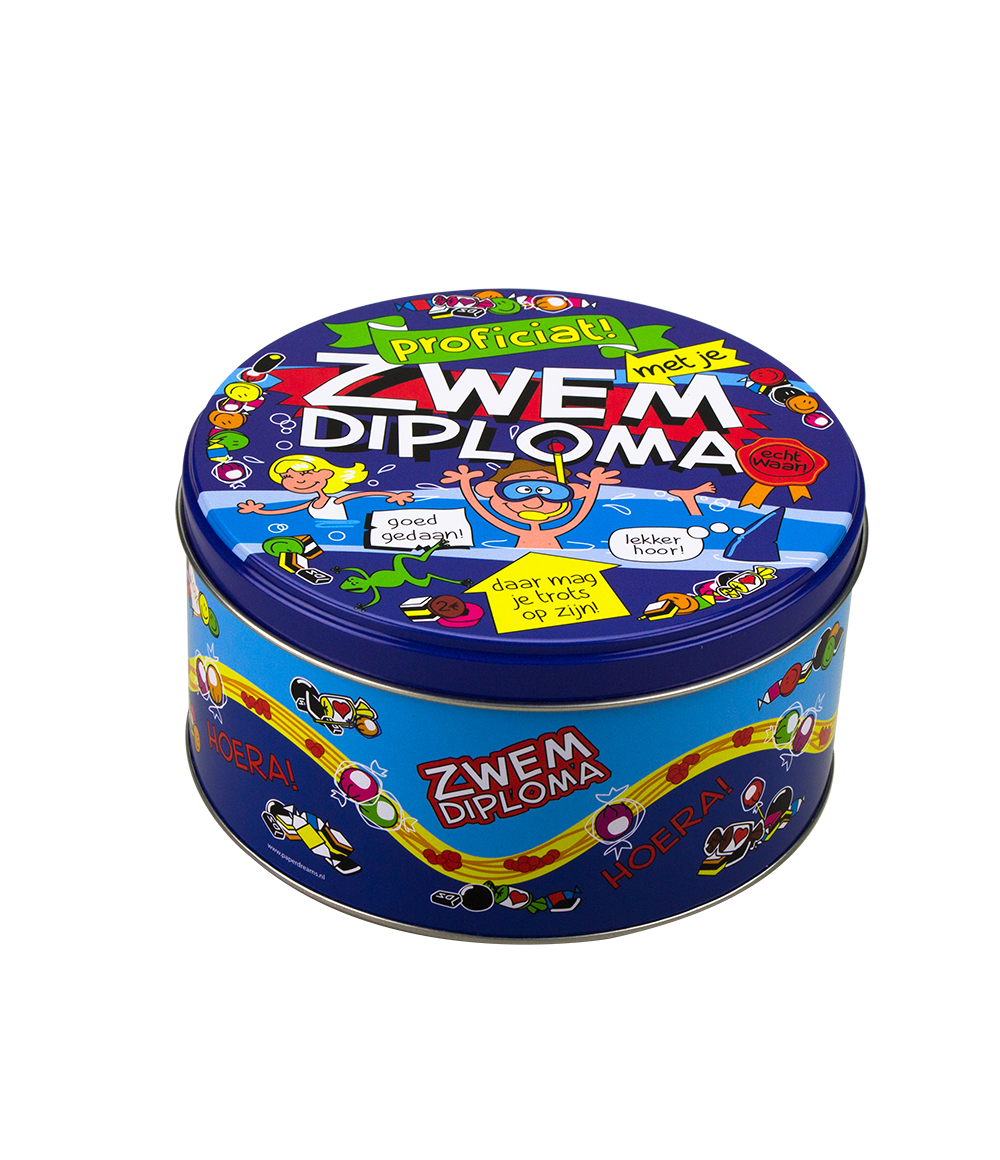 Snoeptrommel Zwemdiploma