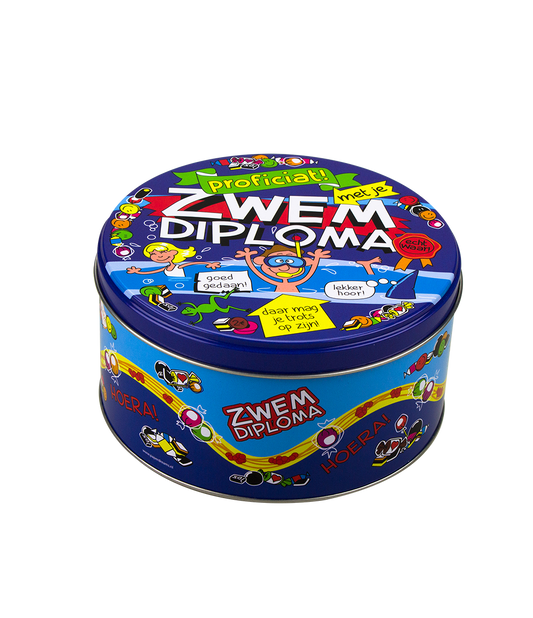 Snoeptrommel Zwemdiploma