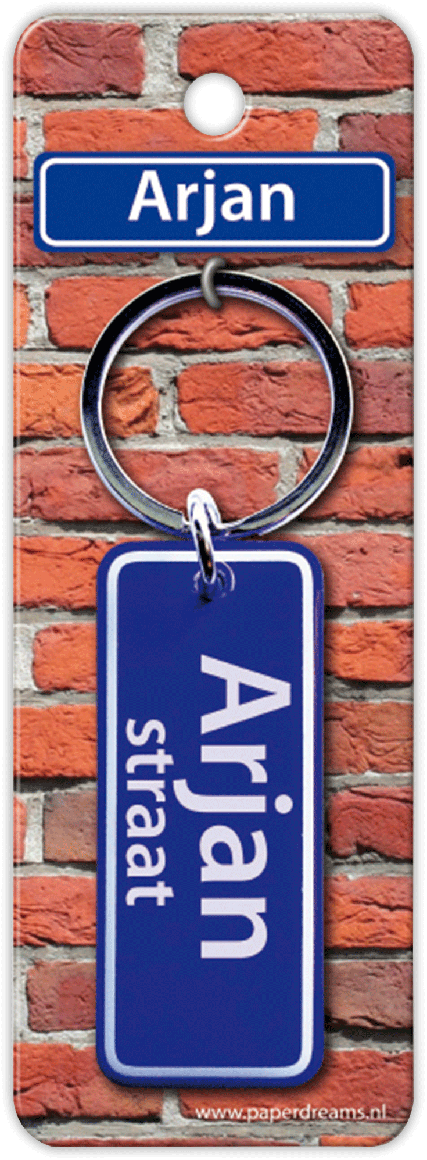 Arjan Straat sleutelhanger