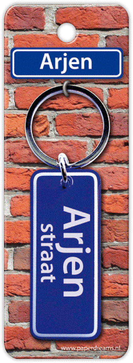 Arjen Straat sleutelhanger
