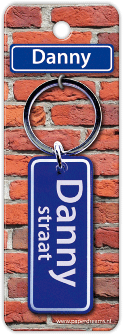 Danny Straat sleutelhanger