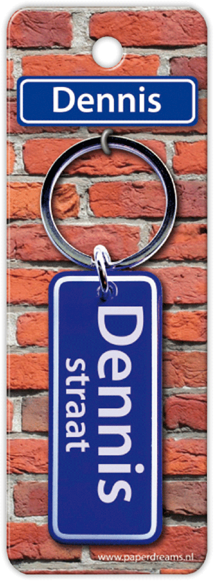 Dennis Straat sleutelhanger