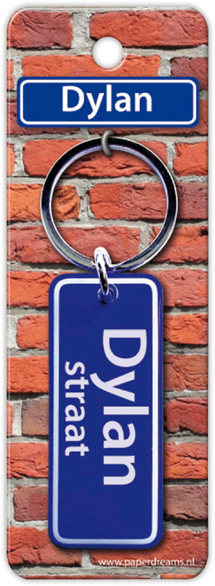 Dylan Straat sleutelhanger