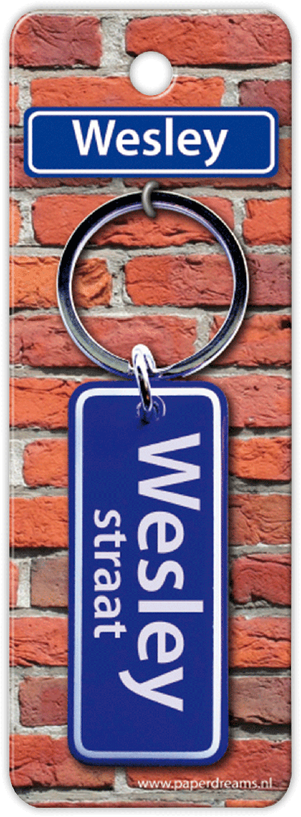 Wesley Straat sleutelhanger