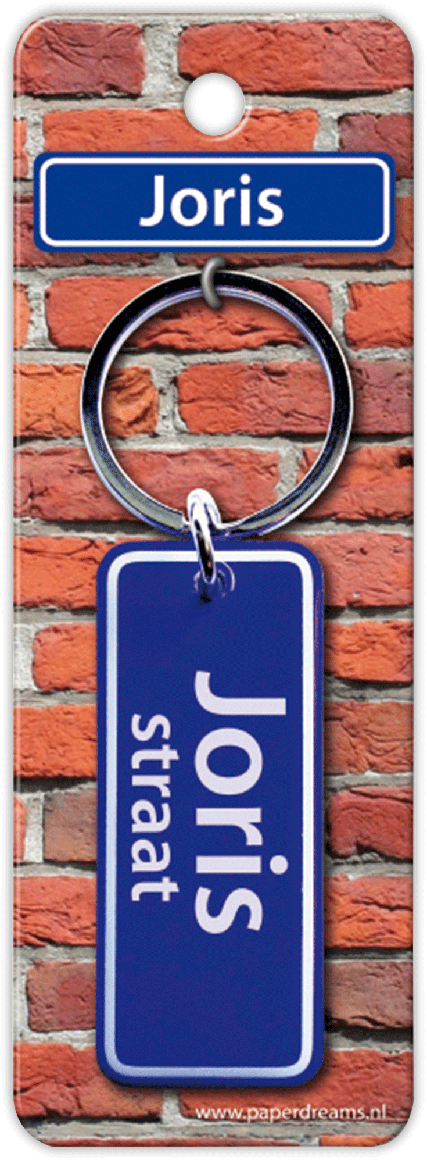 Joris Straat sleutelhanger