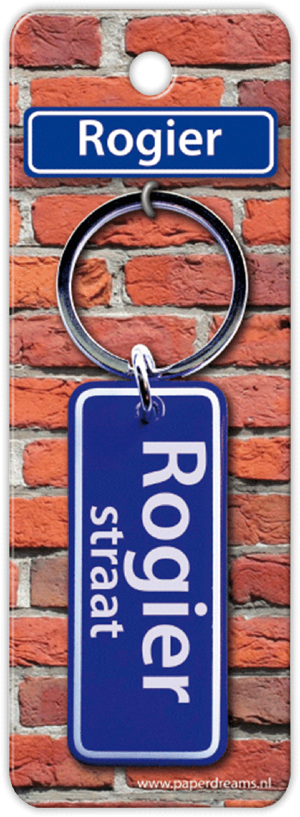 Rogier Straat sleutelhanger