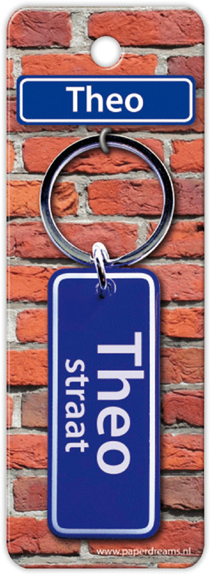 Theo Straat sleutelhanger