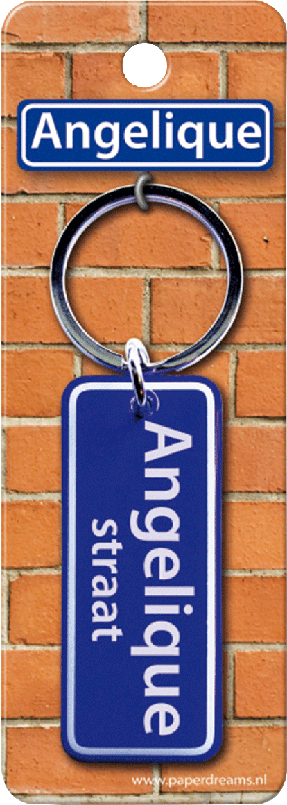 Angelique Straat sleutelhanger