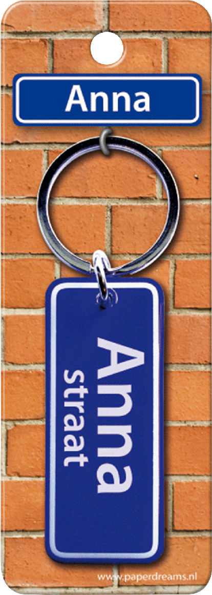 Anna Straat sleutelhanger