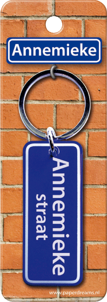 Annemieke Straat sleutelhanger