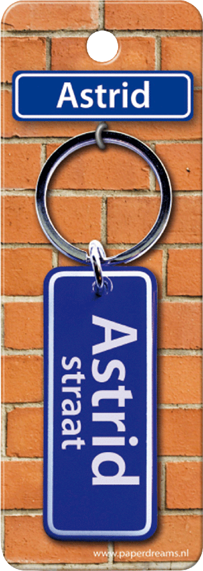 Astrid Straat sleutelhanger