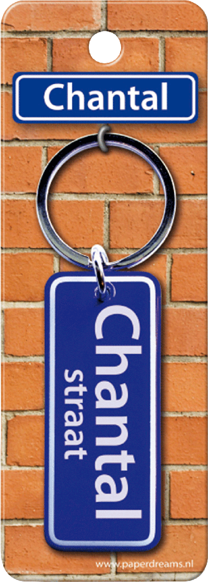 Chantal Straat sleutelhanger
