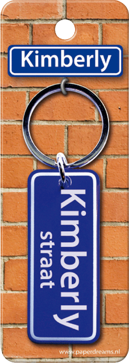 Kimberly Straat sleutelhanger