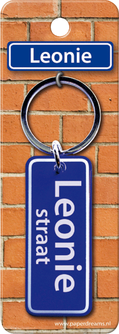 Leonie Straat sleutelhanger