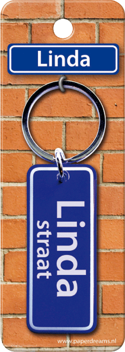 Linda Straat sleutelhanger