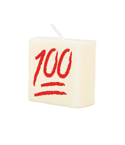 Cijferkaarsje 100
