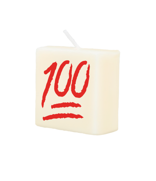 Cijferkaarsje 100