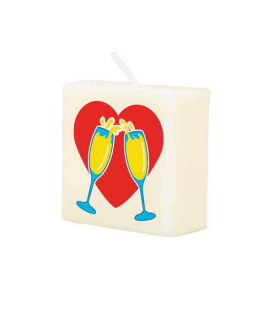 Blokkaarsje Champagne