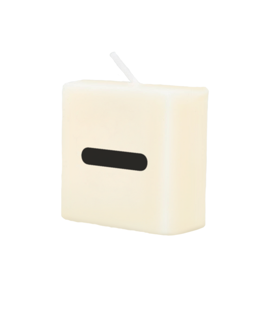 Blokkaarsje Middenstreepje