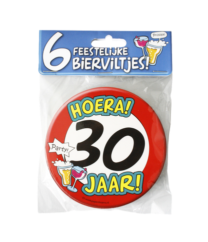 Bierviltjes 30 jaar