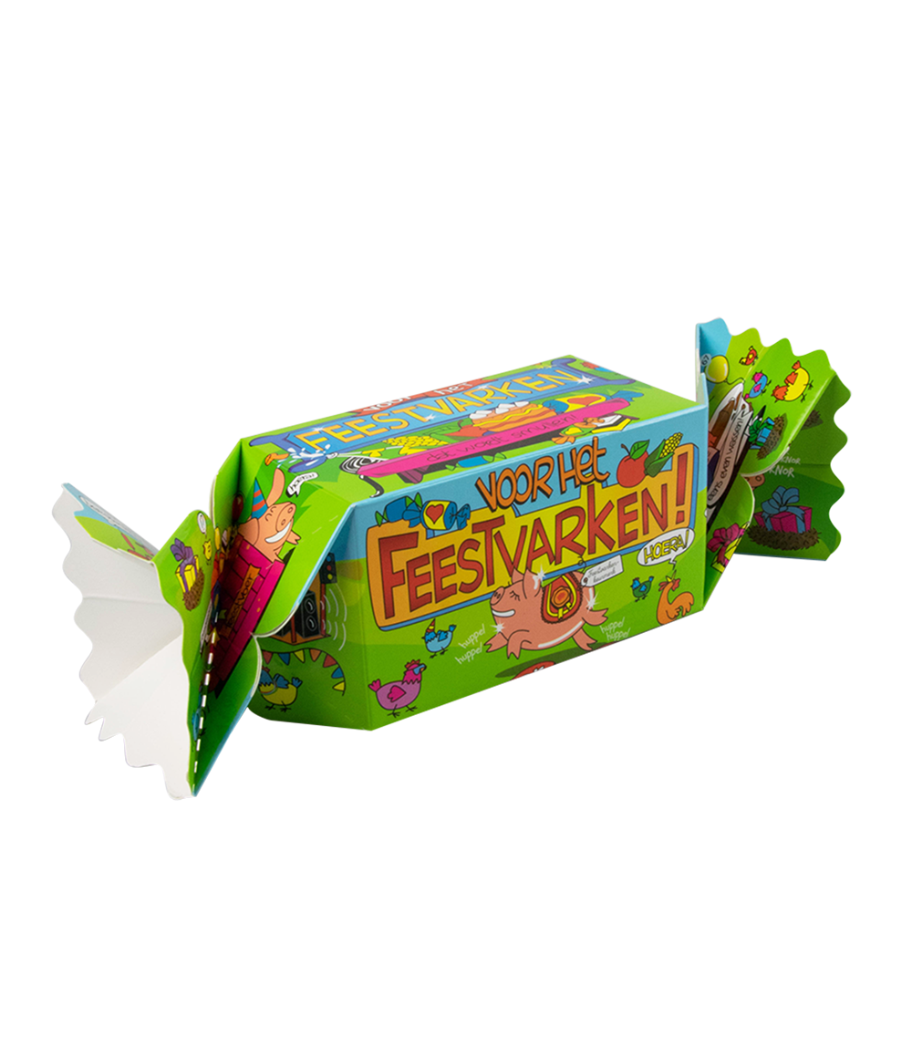 Snoepverpakking Feestvarken