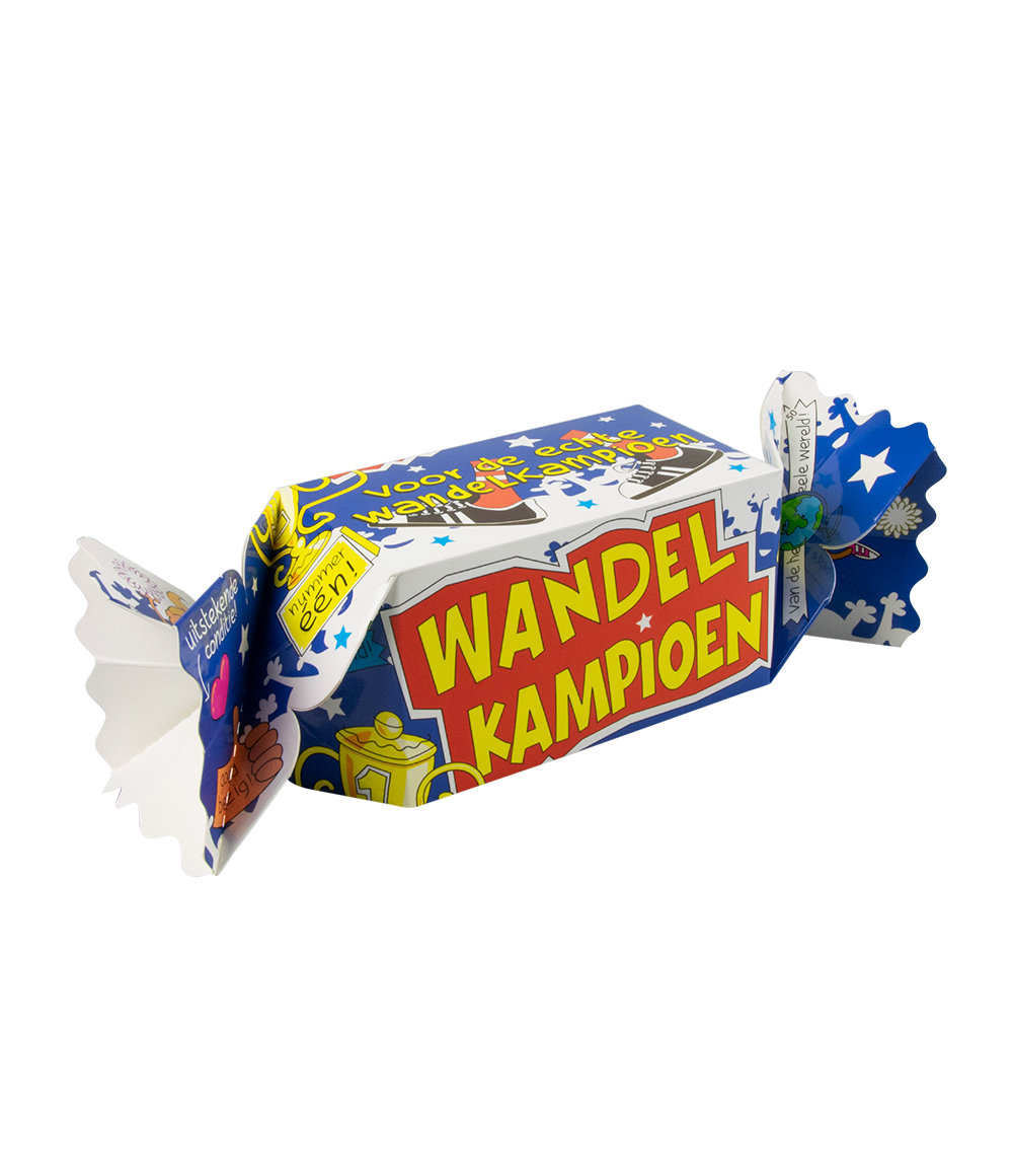 Snoepverpakking Wandelkampioen