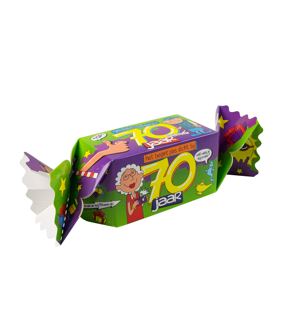 Snoepverpakking 70 jaar