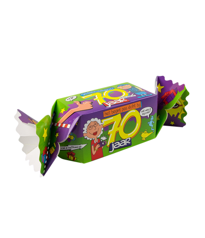 Snoepverpakking 70 jaar