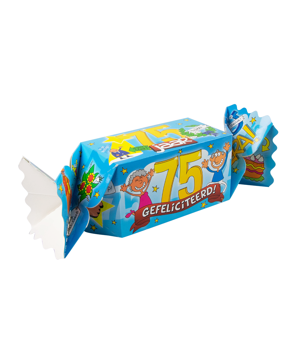 Snoepverpakking 75 jaar
